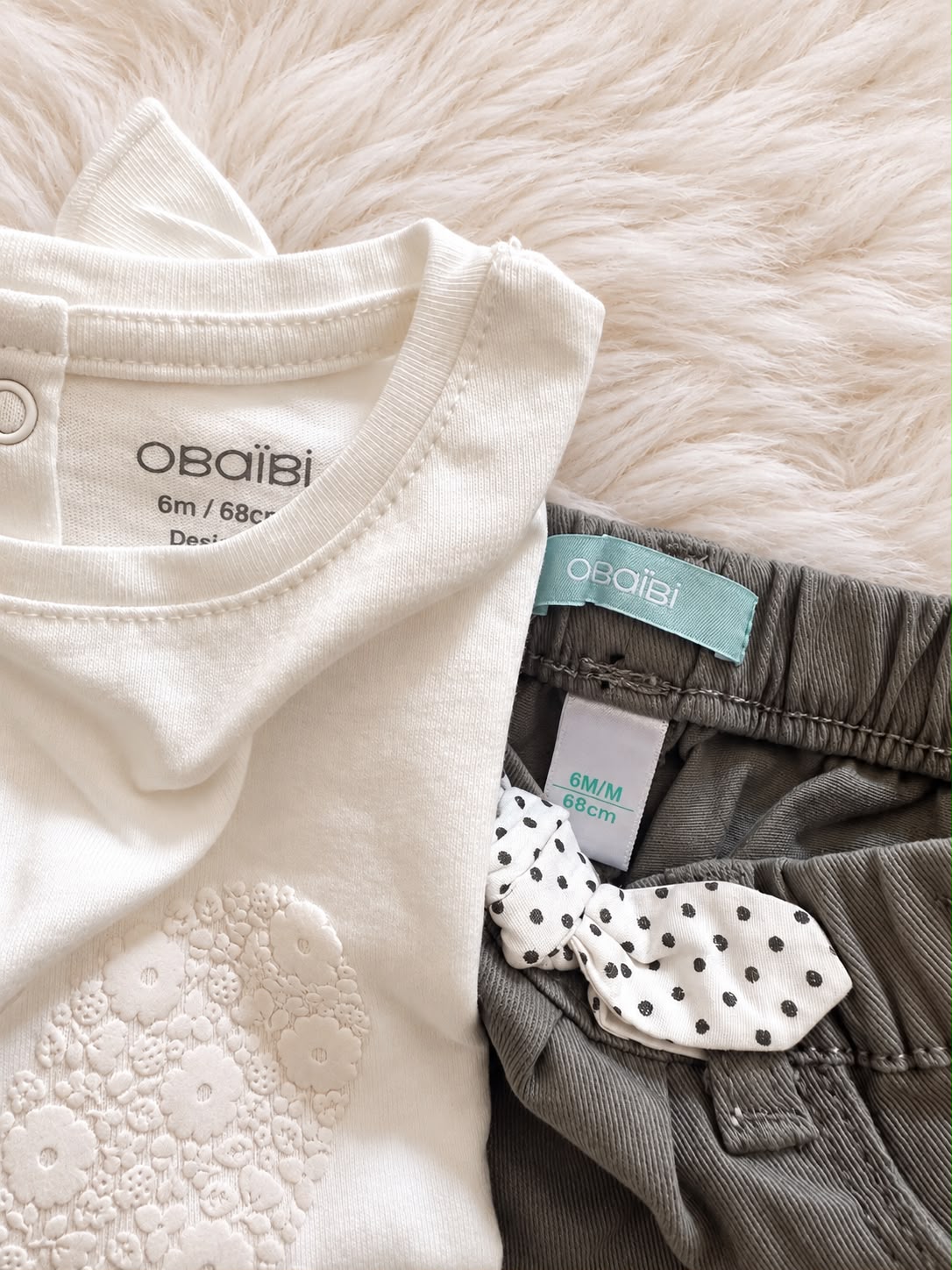 OBAÏBI Baby Girl Gift Set – 6 Months / 68 cm