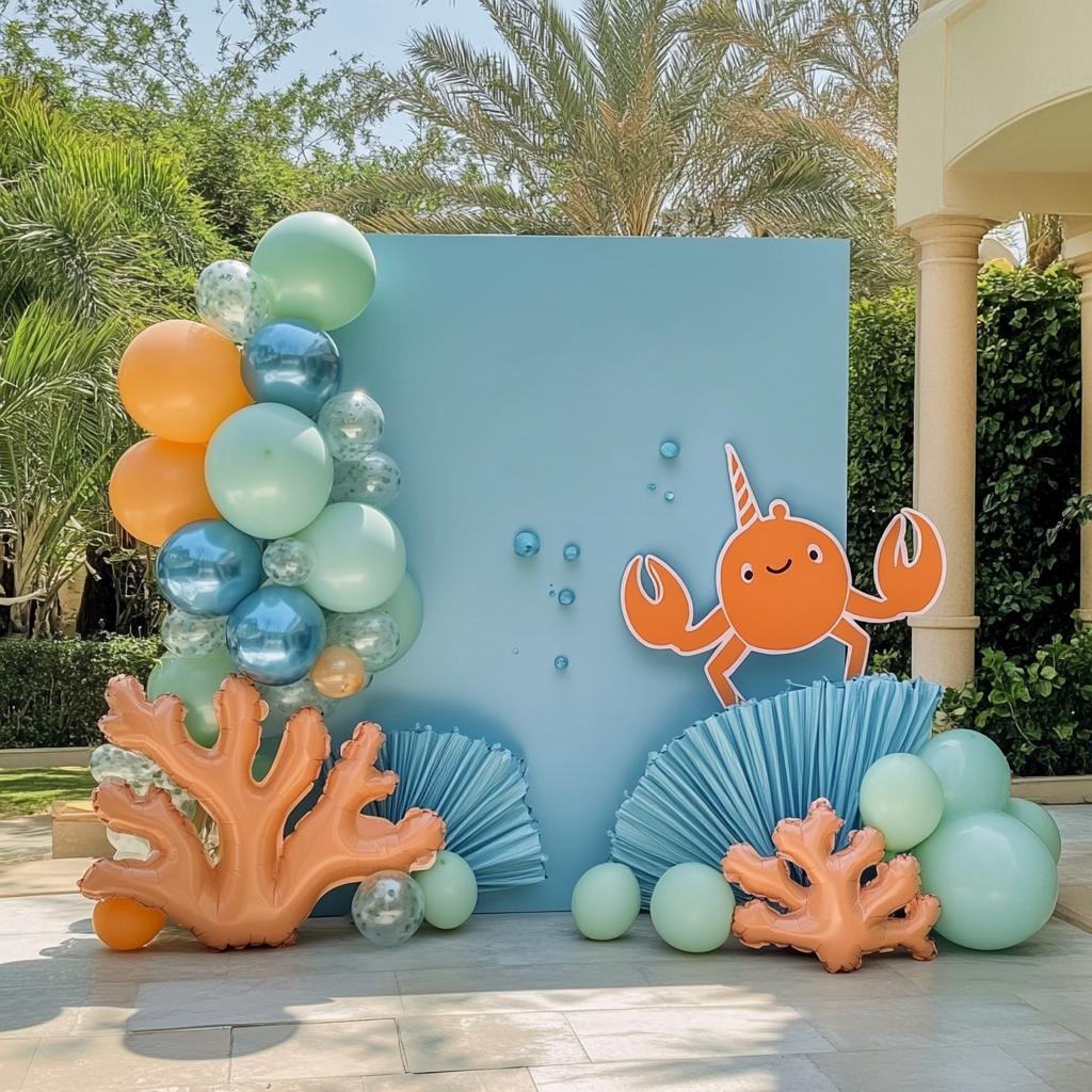 Ocean Friends balloon decoration